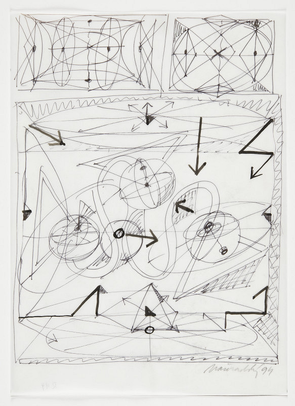 Jiří Načeradský – Kresba (Antropogeometrie)