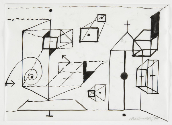 Jiří Načeradský – Kresba (Antropogeometrie)