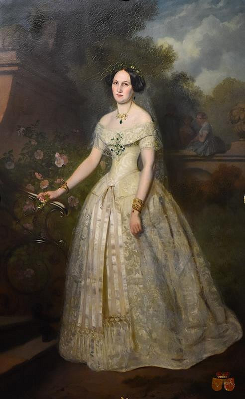 Josef Mánes – Isabela Žofie Silva -Tarouca, roz. Stolberg (1824 - 1864)