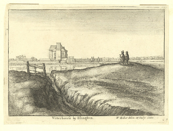 Václav Hollar – Waterhouse by Islington / Vodárna u Islingtonu u Londýna