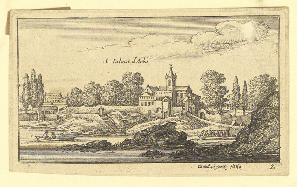 Václav Hollar – S. Julian d´Arba – Itálie