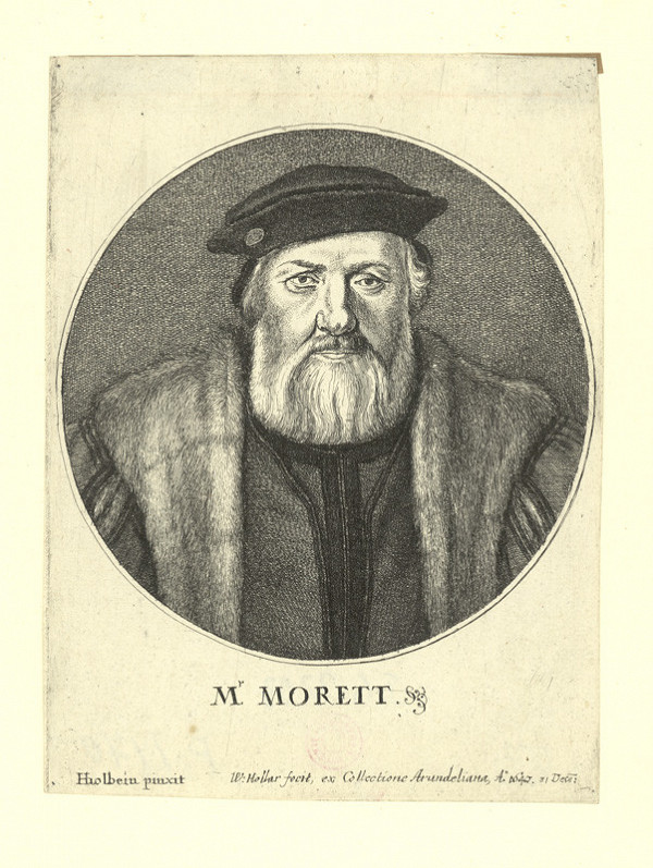 Václav Hollar – M. Morett, podle Hanse Holbeina