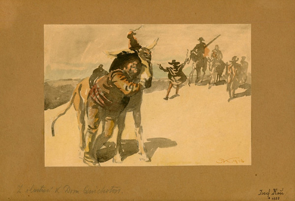Josef Kočí – Z ilustrací k Donu Quijotovi