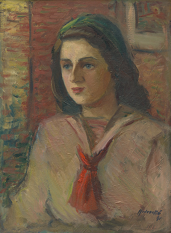 Mária Medvecká – Portrét dievčaťa