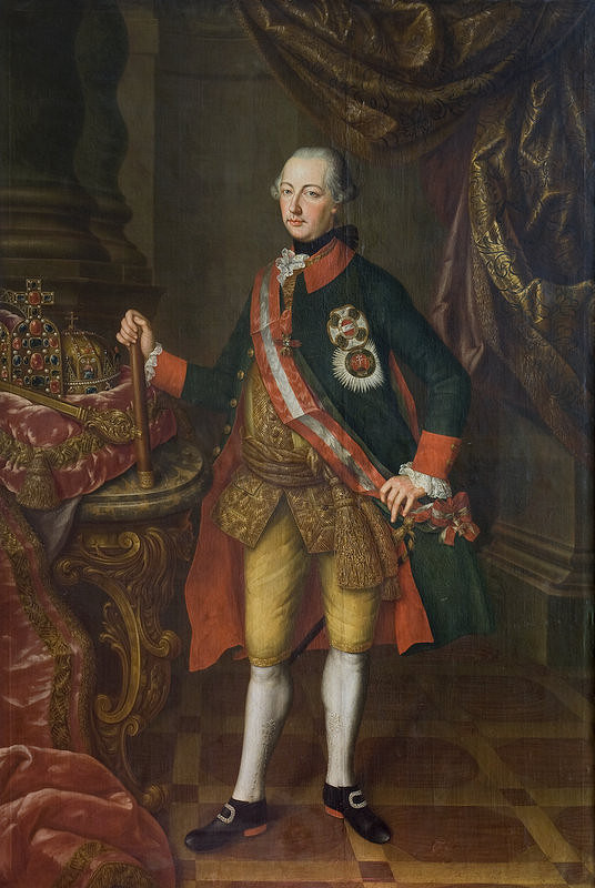 Daniel Schmidely – Portrét Jozefa II.