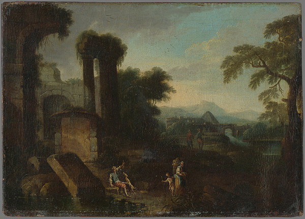 Jan Frans van Bloemen, Maximilian Joseph Schinnagl – Krajina s antickými ruinami I.