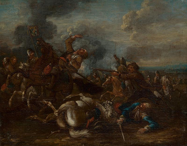 Georg Philipp Rugendas st. – Jazdecká bitka
