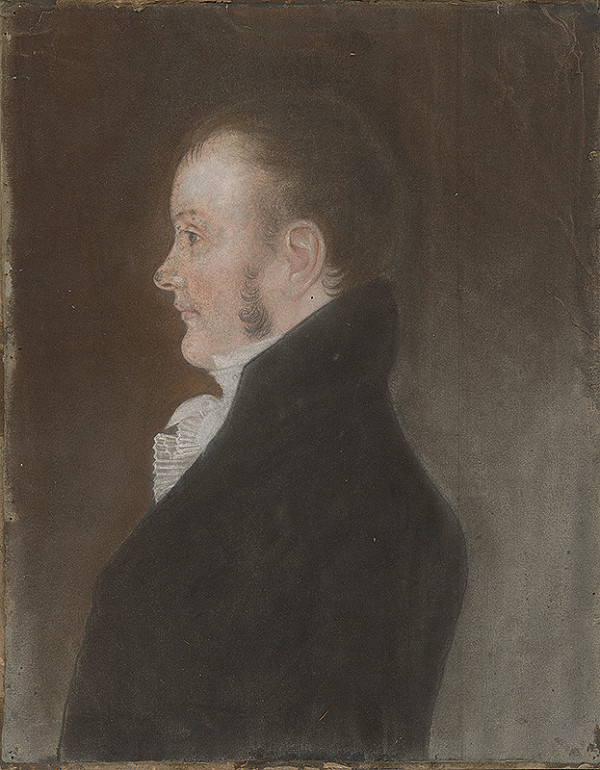 Stredoeurópsky maliar zo začiatku 19. storočia – Portrét neznámeho muža