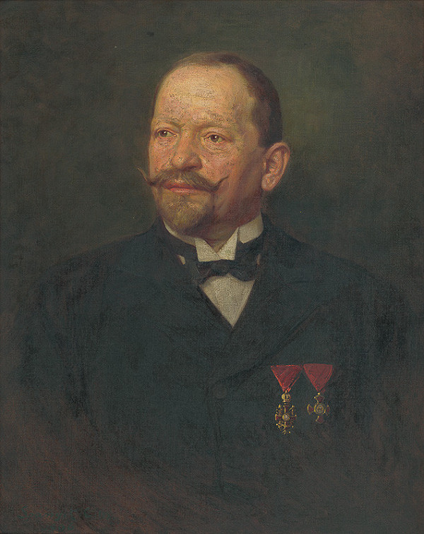 Kornel Spányik – Portrét predsedu pekárskeho spoločenstva Johanna Korčeho