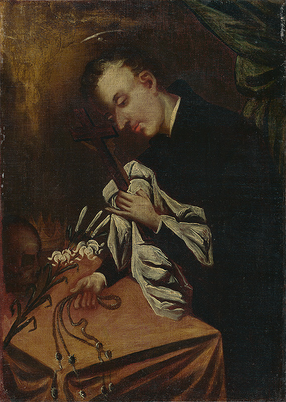 Stredoeurópsky maliar z polovice 18. storočia – Svätý Alojz Gonzaga
