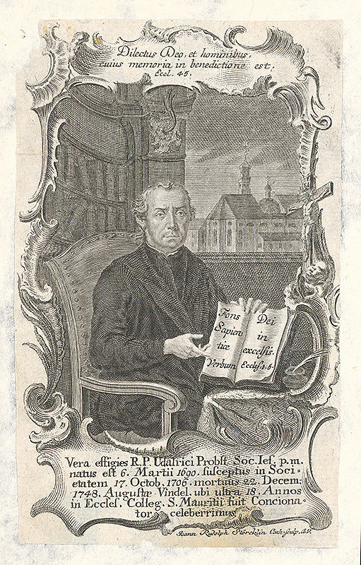 Johann Rudolph Störchlin – Udalrici - portrét