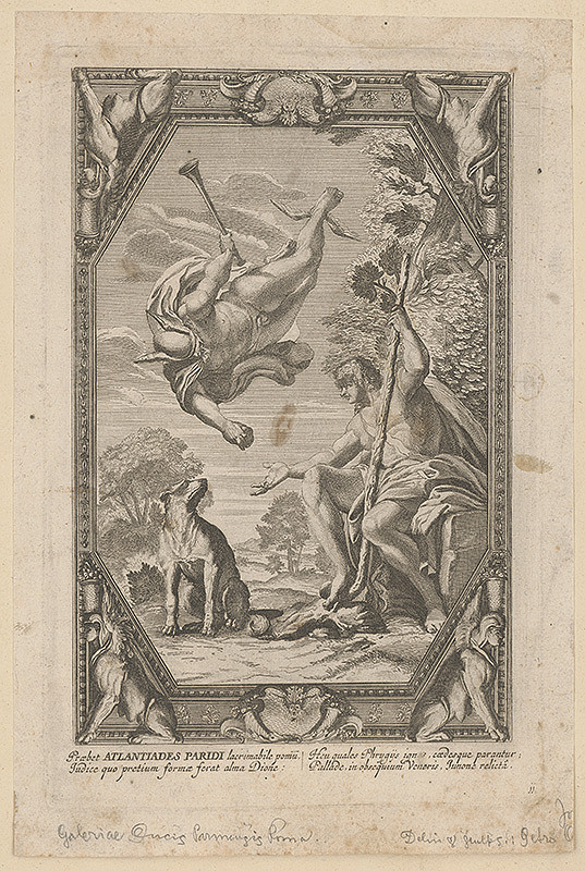 Stredoeurópsky grafik zo 17. storočia – Mytologický výjav