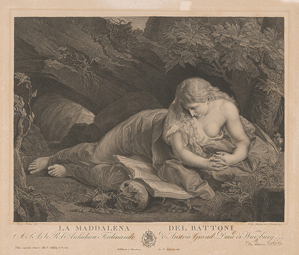 Christian Gottfried Schulze, Pompeo Batoni – Mária Magdaléna