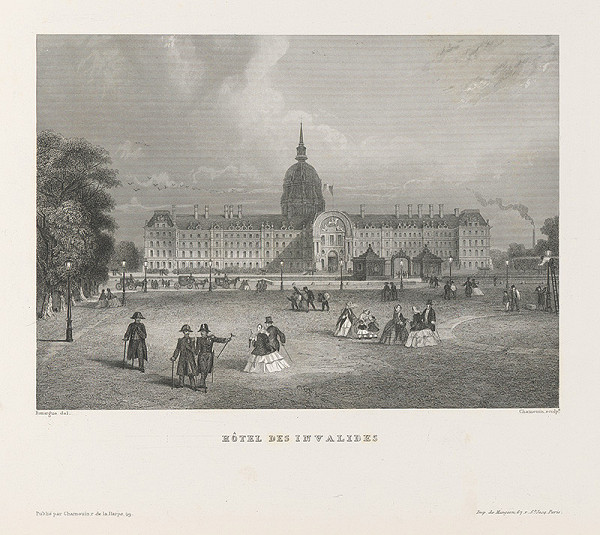 Adolphe Rouargue, Chamouin – Hotel invalidov v Paríži