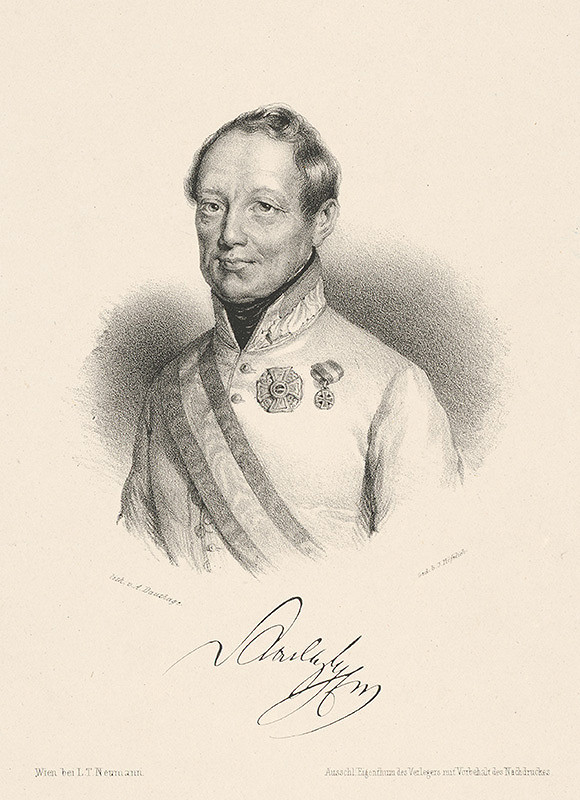 Adolf Dauthage – Portrét grófa J. Radeckého