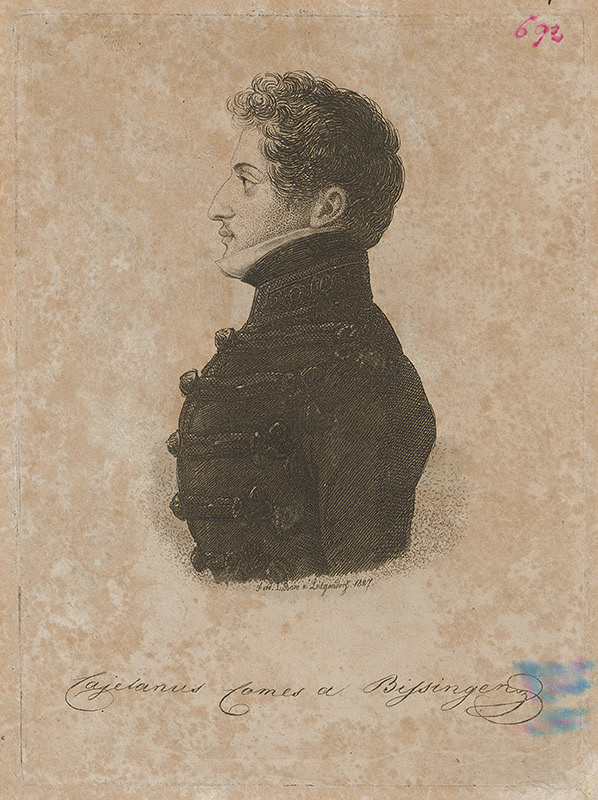 Ferdinand Karl Theodor Lütgendorff – Portrét grófa Bissingena