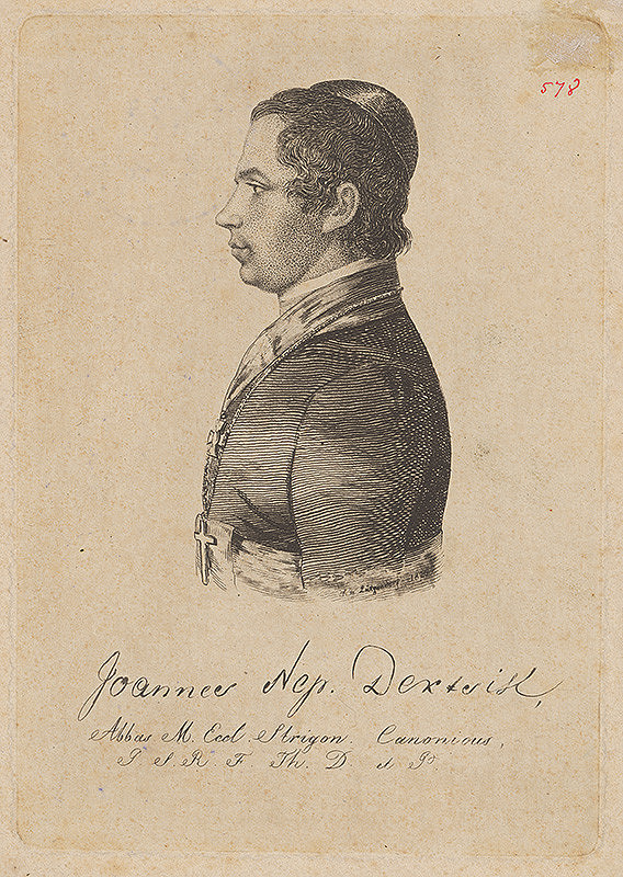 Ferdinand Karl Theodor Lütgendorff – Portrét Johana Nepomuka Dektsika