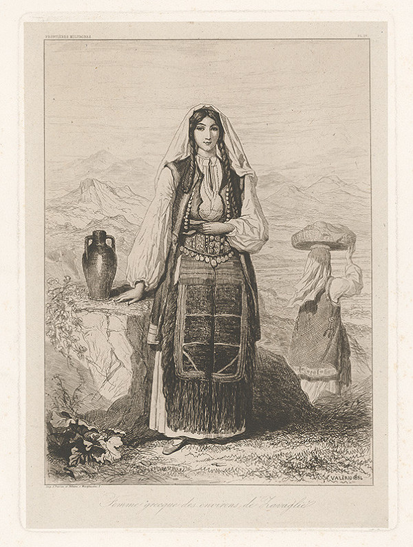 Théodore Valério – Grécka žena