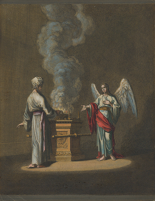 Stredoeurópsky maliar zo 17. storočia – Anjel sa zjavuje Saulovi