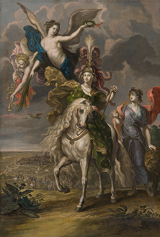 Charles Simonneau, Peter Paul Rubens, Jean Marc Nattier – Víťazstvo v Jülich (Juliers)