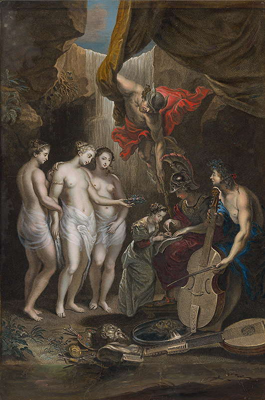 Peter Paul Rubens, Jean Marc Nattier, Alexis Loir – Výchova Márie de Medici