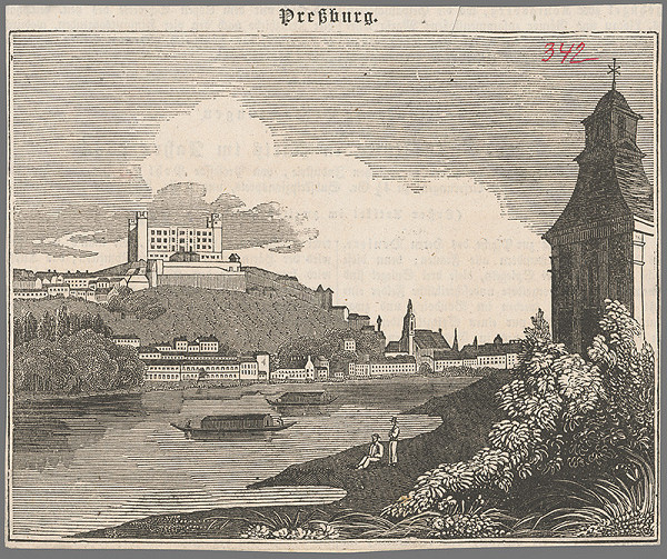Stredoeurópsky grafik z 2. polovice 19. storočia – Bratislava