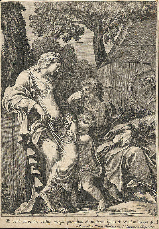 Stredoeurópsky grafik zo 17. storočia, Pierre Mariette – Svätá rodina