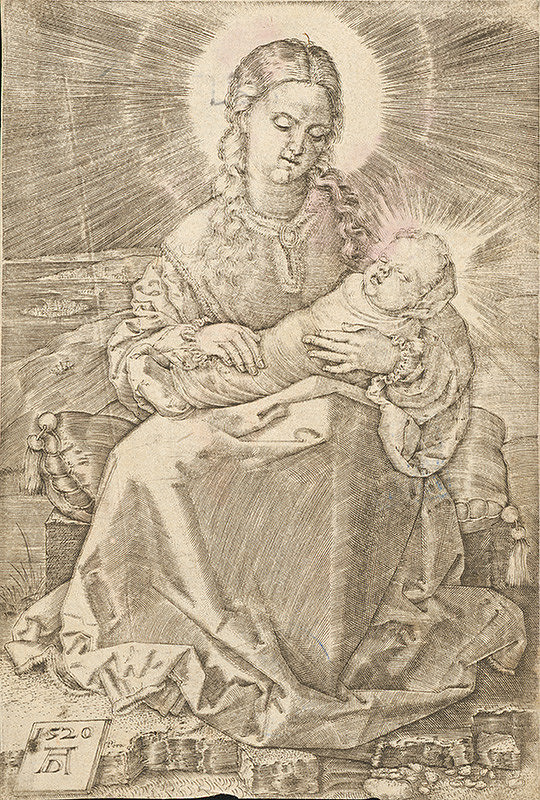Albrecht Dürer – Mária s dieťaťom zavinutým do plienok