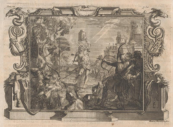 Michael Heinrich Rentz, Johann Daniel de Montalegre – Mučenie svätého Sebastiána