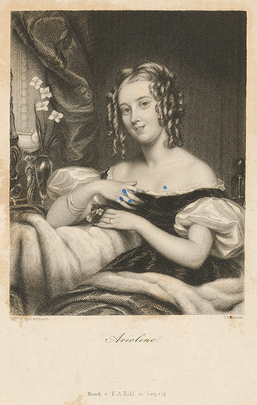 John Thomson, Christina Robertson – Portrét Lady Nasmyth / Arioline