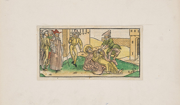 Stredoeurópsky grafik z 15. storočia – Svätý mučeník