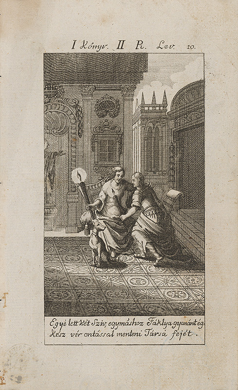 Stredoeurópsky grafik z 18. storočia – Láska