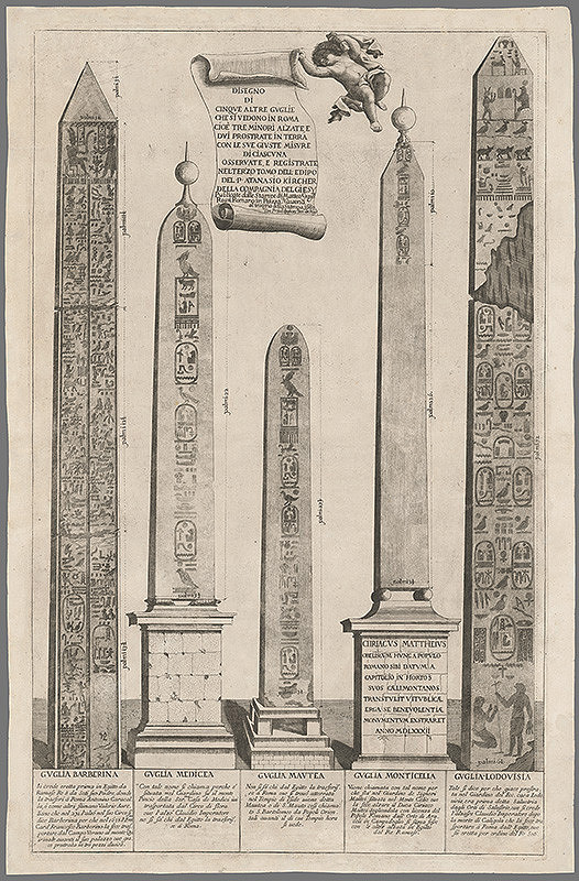 Stredoeurópsky grafik zo 17. storočia – Obelisky