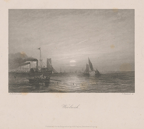 Stredoeurópsky maliar z 19. storočia – Prístav Woolwich