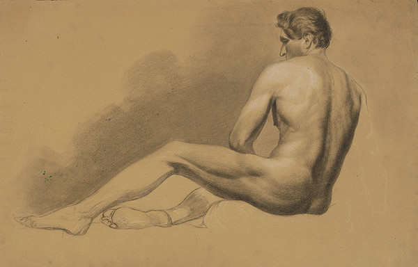 Stredoeurópsky kresliar z 2. polovice 19. storočia – Mužský akt