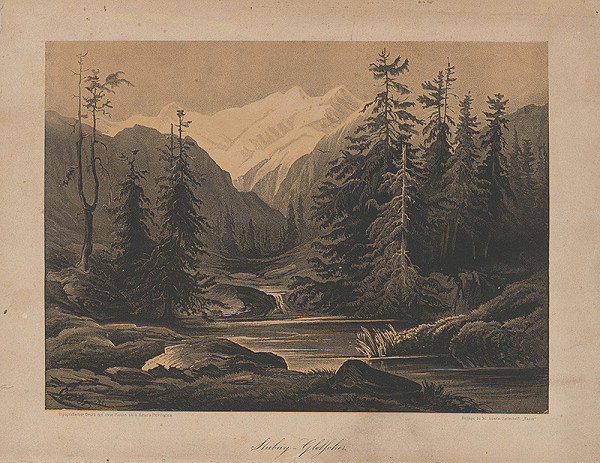 Stredoeurópsky grafik z 19. storočia – Krajina