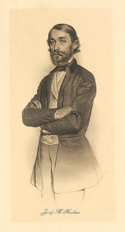 František Kolář – Portrét J.M. Hurbana