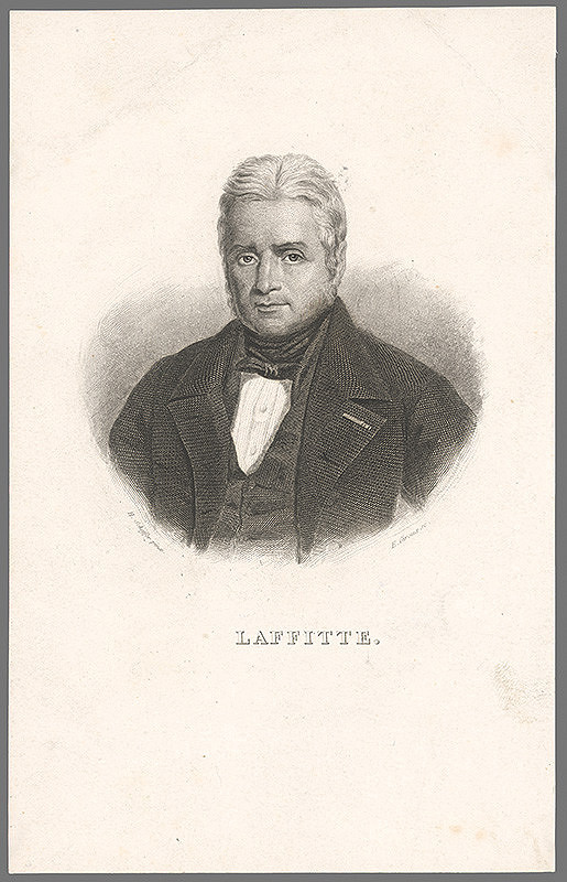 Emile Giroux, Henry Scheffer – Portrét Laffitta