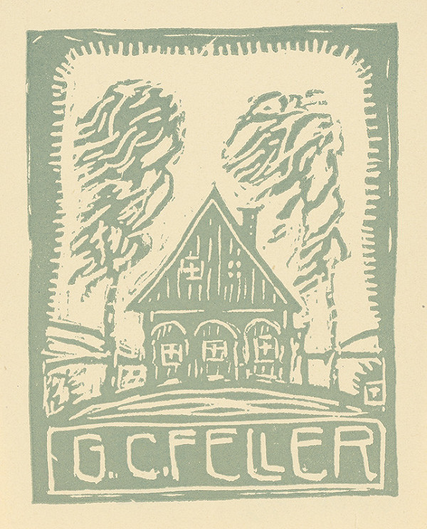 Neznámy autor – Ex libris G.C.Feller