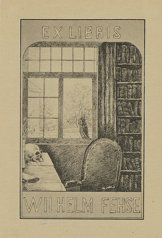 Neznámy autor – Ex libris Wilhelm Fehse