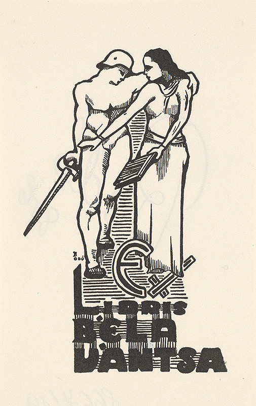 Neznámy autor – Ex libris Béla Vántsa