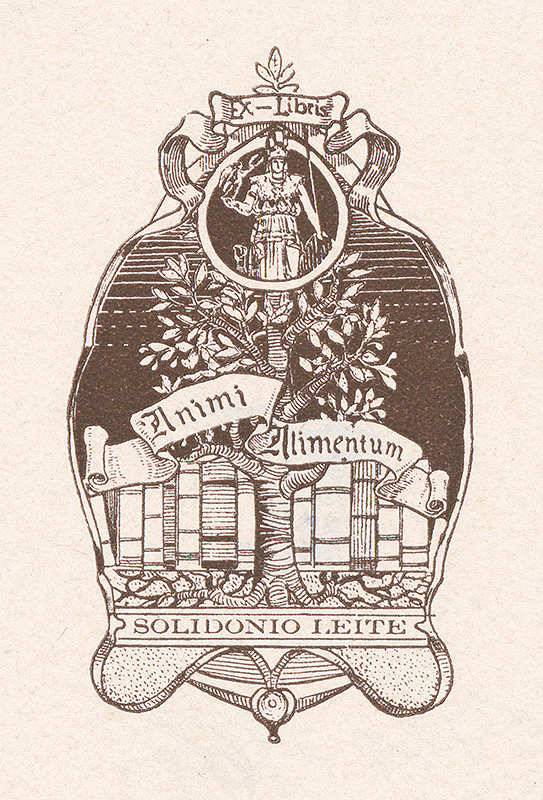 Neznámy autor – Ex libris Solidonio Leite