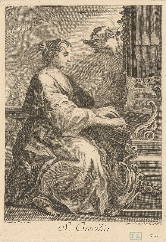 Joseph Wagner, Sebastiano Ricci – Sv. Cecília