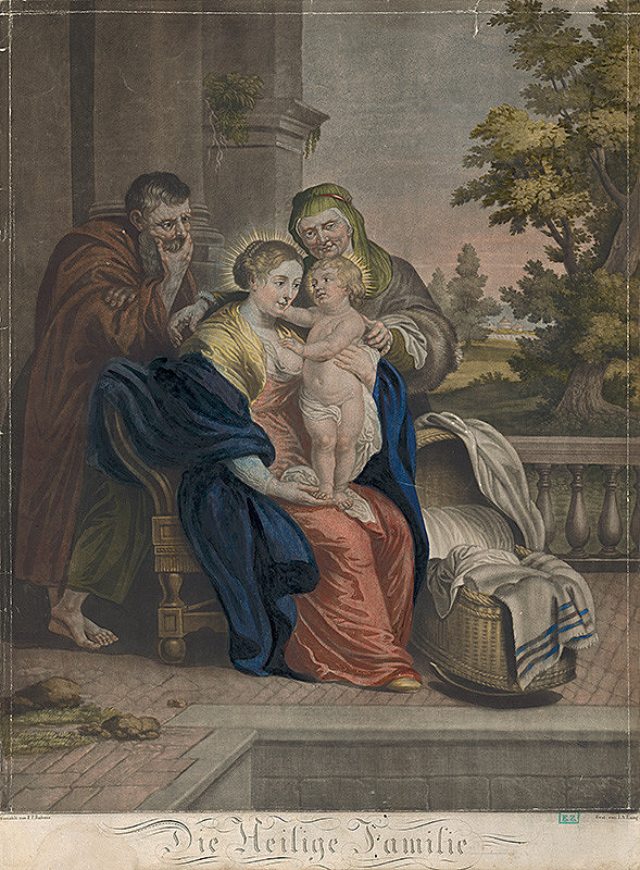 I. A. Lang, Peter Paul Rubens – Svätá rodina