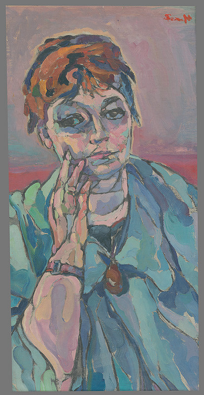 Lea Mrázová – Autoportrét