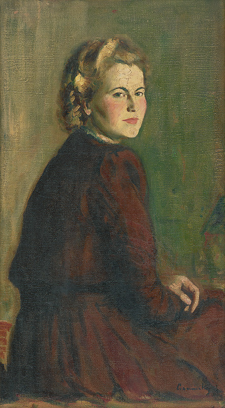 Ladislav Čemický – Portrét ženy