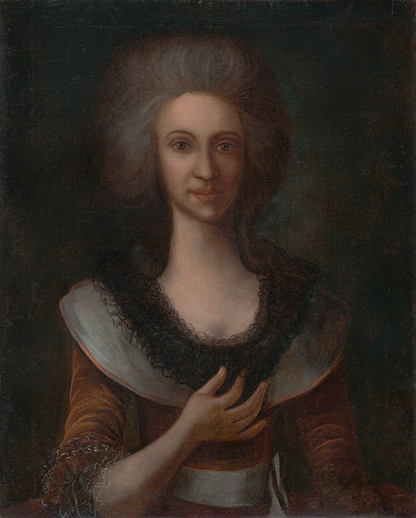 maliar z 18. storočia – Portrét ženy