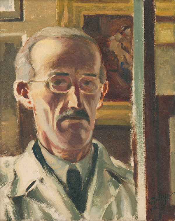 Koloman Tichy – Autoportrét