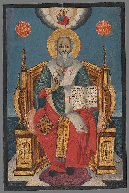 Neznámy autor – Sv. Athanasios