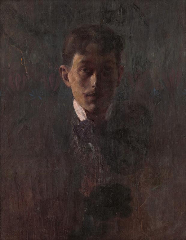 Alexander Kubínyi – Autoportrét